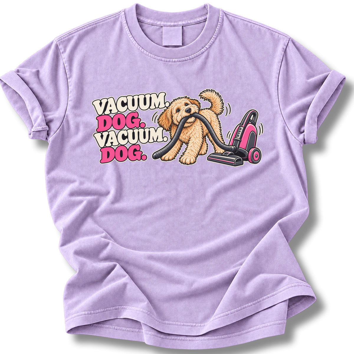 Vacuum Dog Vacuum Dog Shirt | Funny Doodle Dog Mom Tee